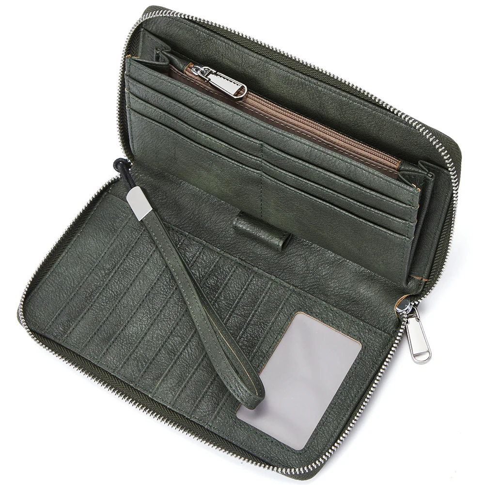 Rozenn Wallets with Wristlet Clutch - Image 28