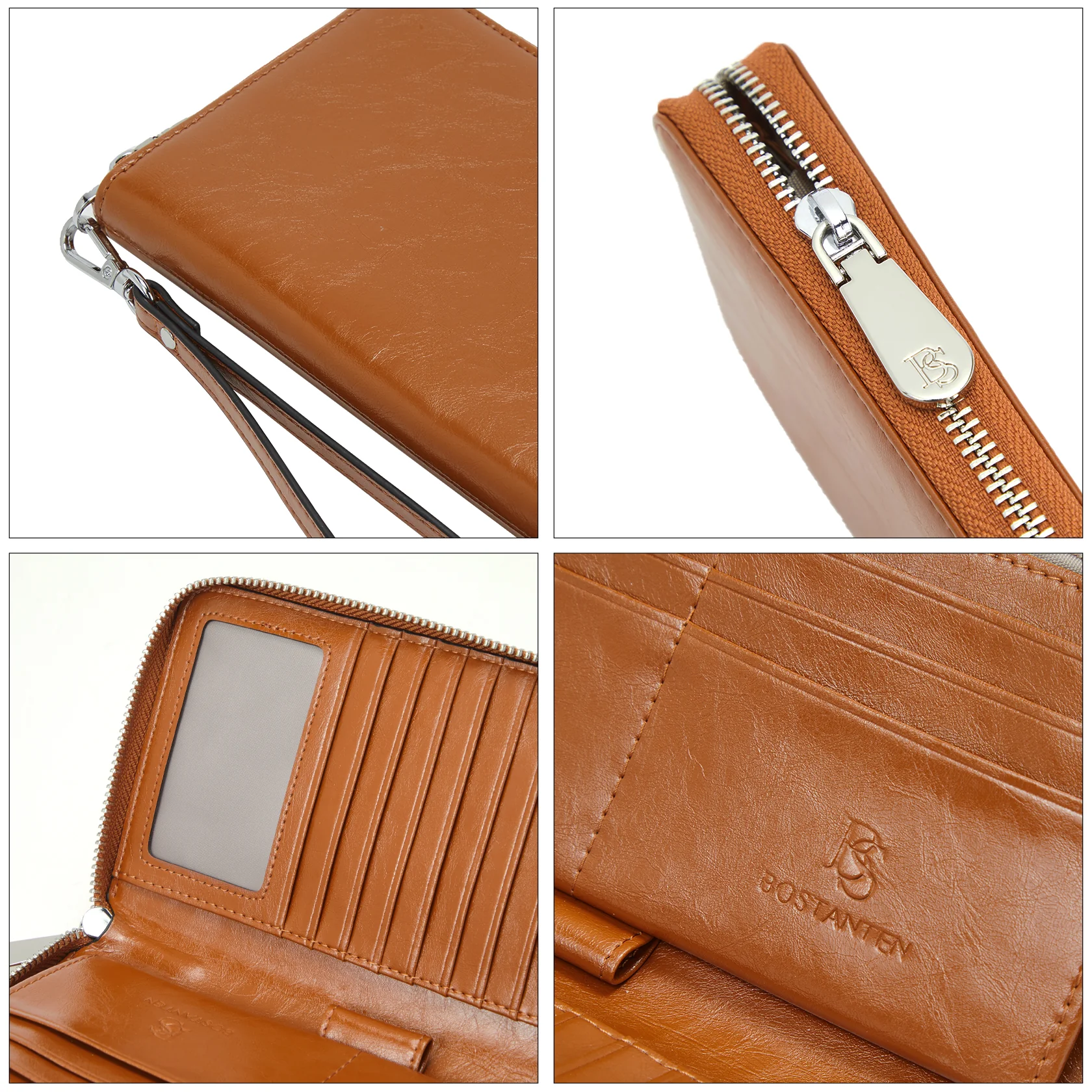 Rozenn Wallets with Wristlet Clutch - Image 8