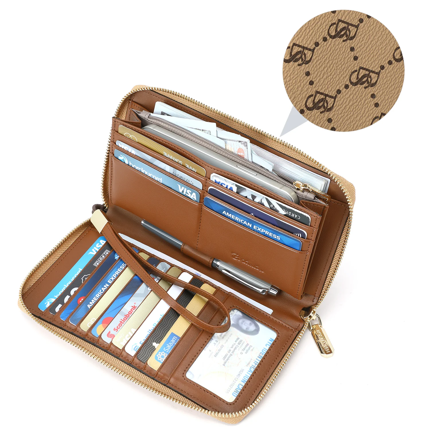 Savill Clutch Wristlet Wallet — Elegant Patterns - Image 14
