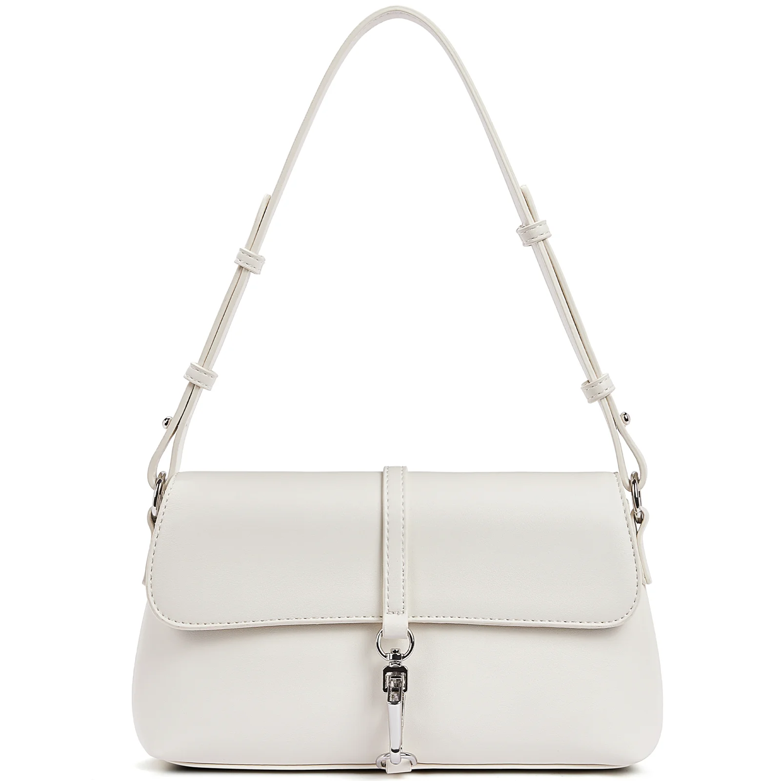 KWELI Chic Saddle Clasp Shoulder Bag - Image 15