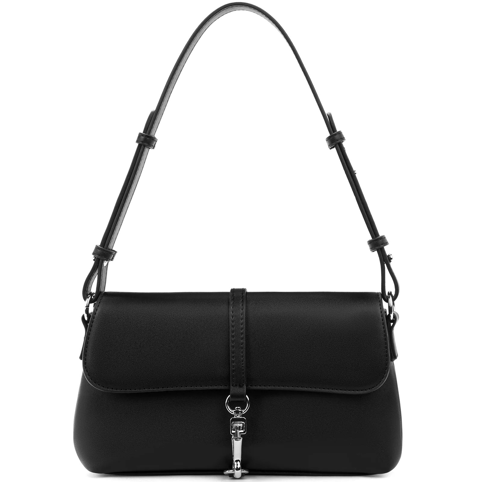KWELI Chic Saddle Clasp Shoulder Bag - Image 8