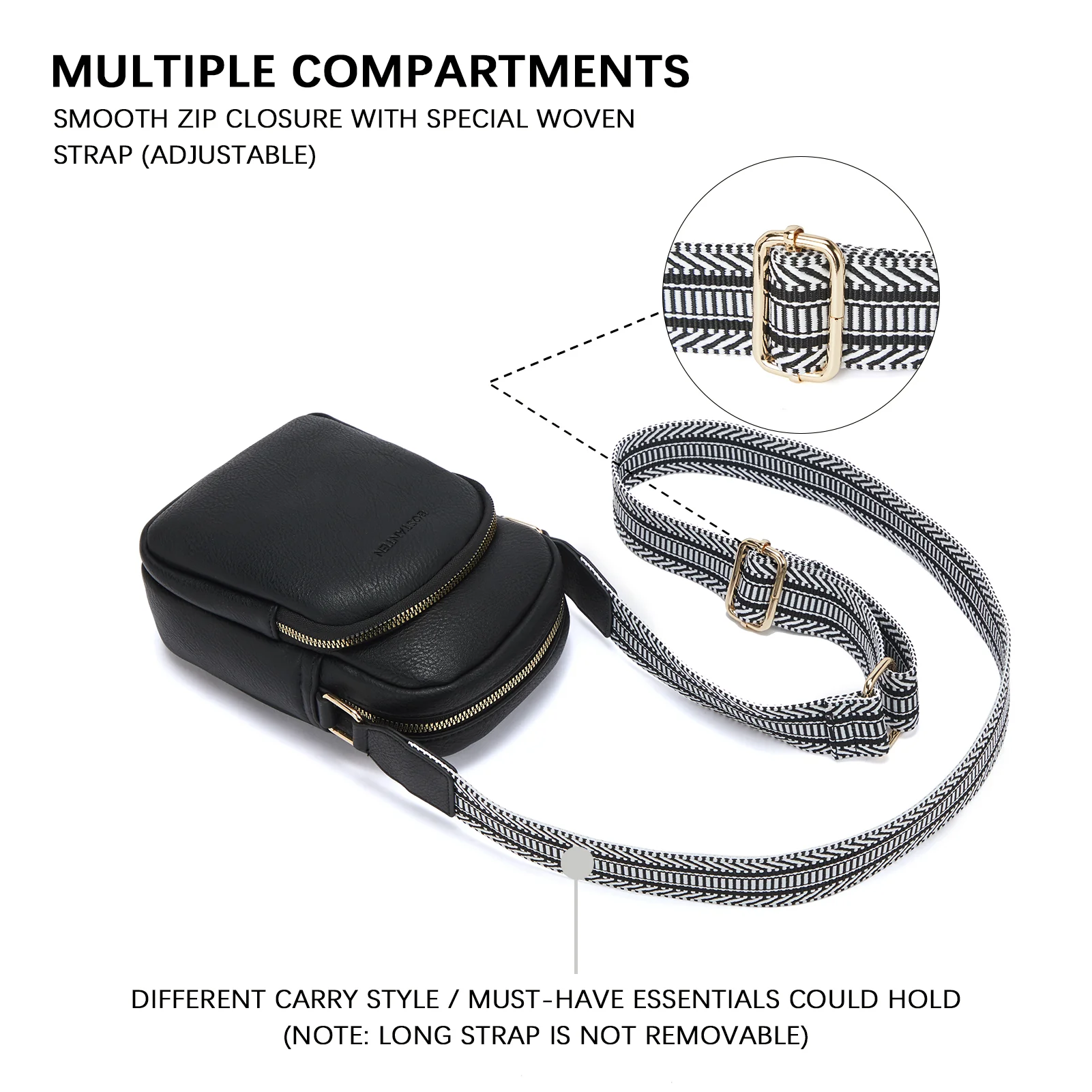Lotty Chic Small Crossbody Sling Bags for Women - Image 17
