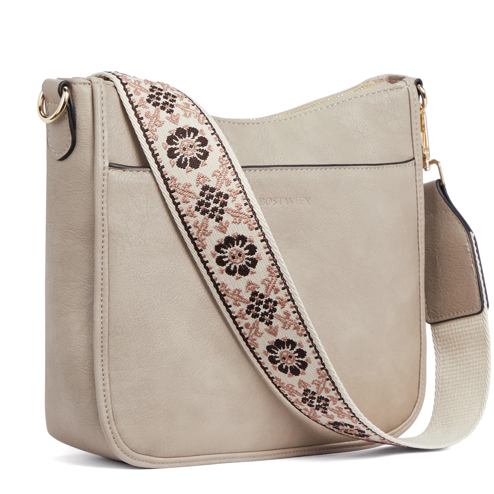 Nola Colorful straps Medium Hobo Crossbody Bag - Image 25