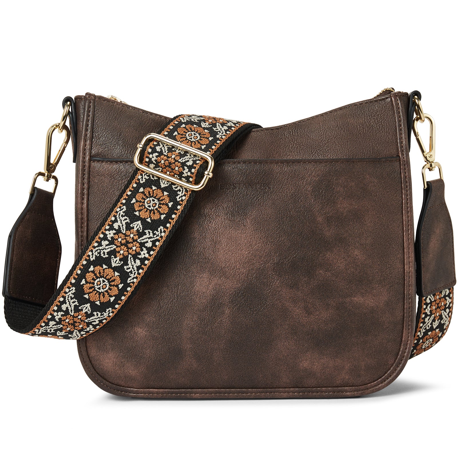Nola Colorful straps Medium Hobo Crossbody Bag - Image 46