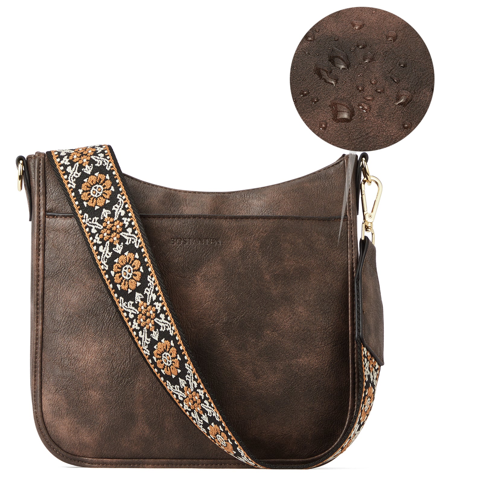 Nola Colorful straps Medium Hobo Crossbody Bag - Image 47