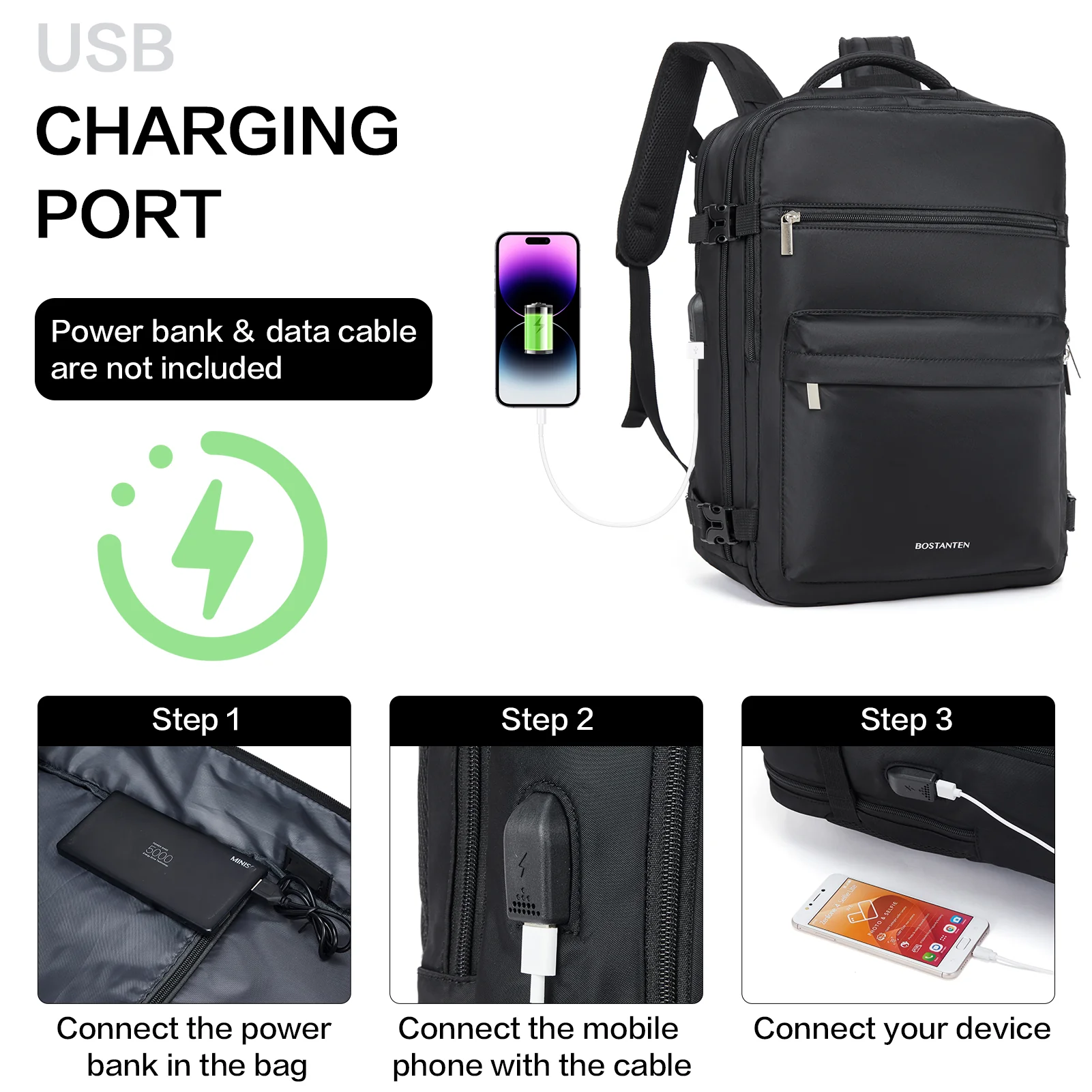 Stylish and Functional Fashion Backpack for Women - Waterproof and Flight Approved - Image 12