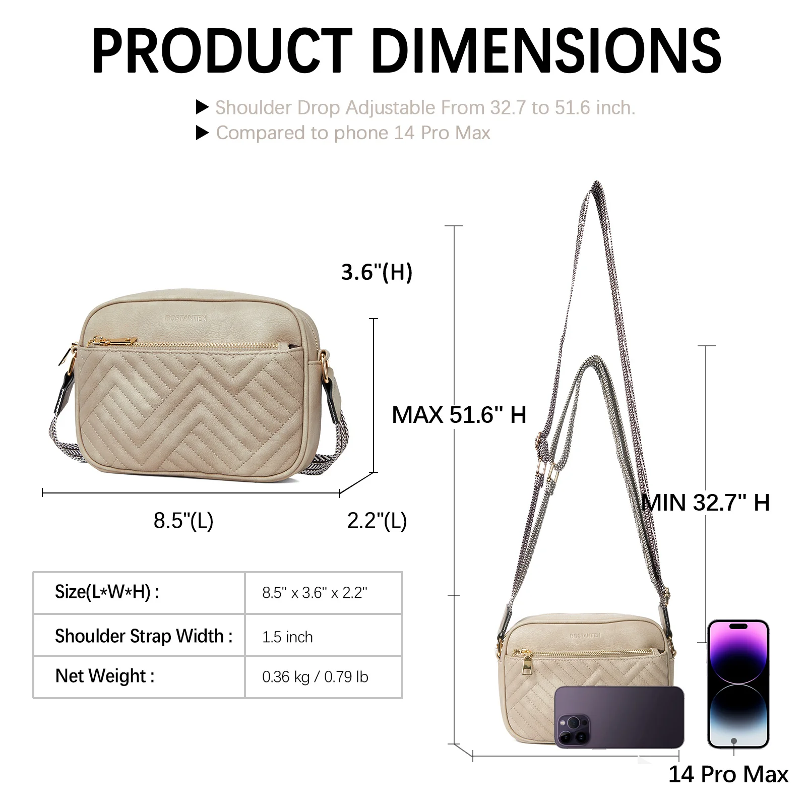 Nola Stylish Quilted Crossbody Bag for Women - Image 17