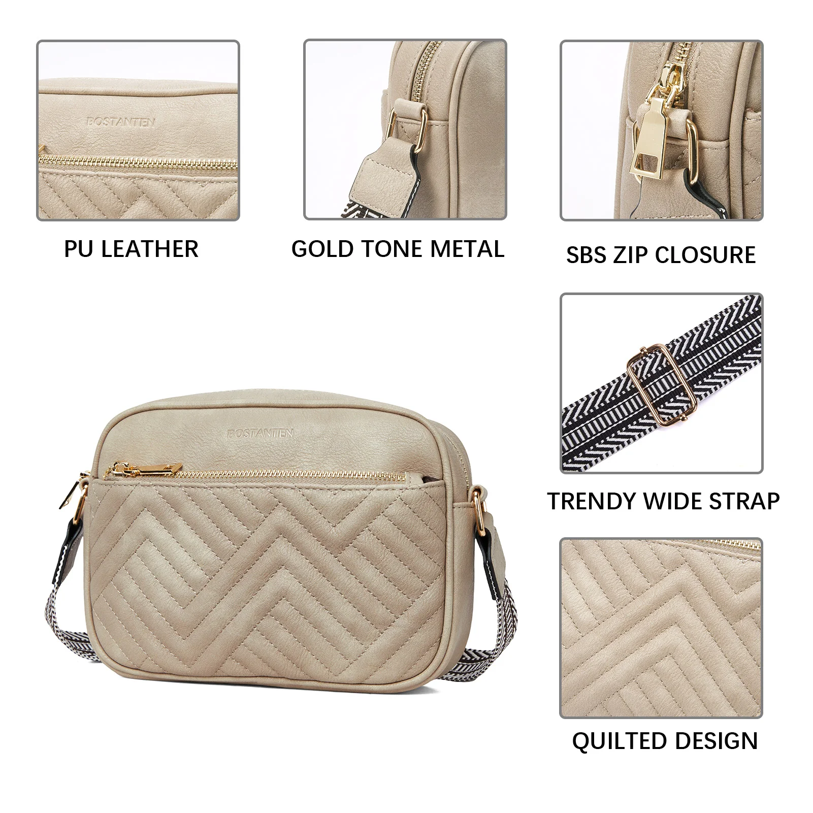 Nola Stylish Quilted Crossbody Bag for Women - Image 20