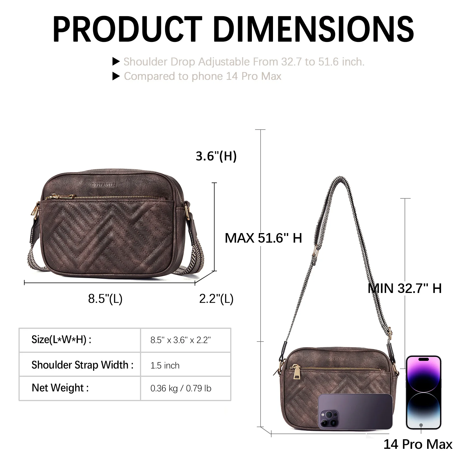 Nola Stylish Quilted Crossbody Bag for Women - Image 24