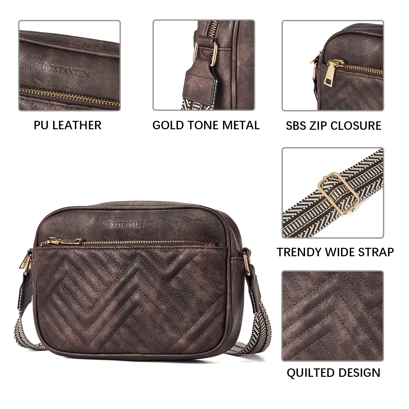 Nola Stylish Quilted Crossbody Bag for Women - Image 27
