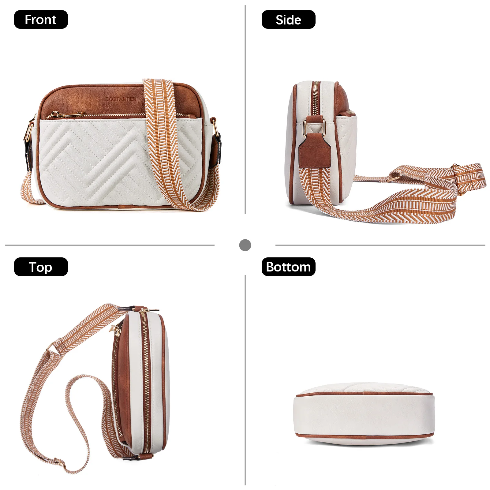 Nola Stylish Quilted Crossbody Bag for Women - Image 3