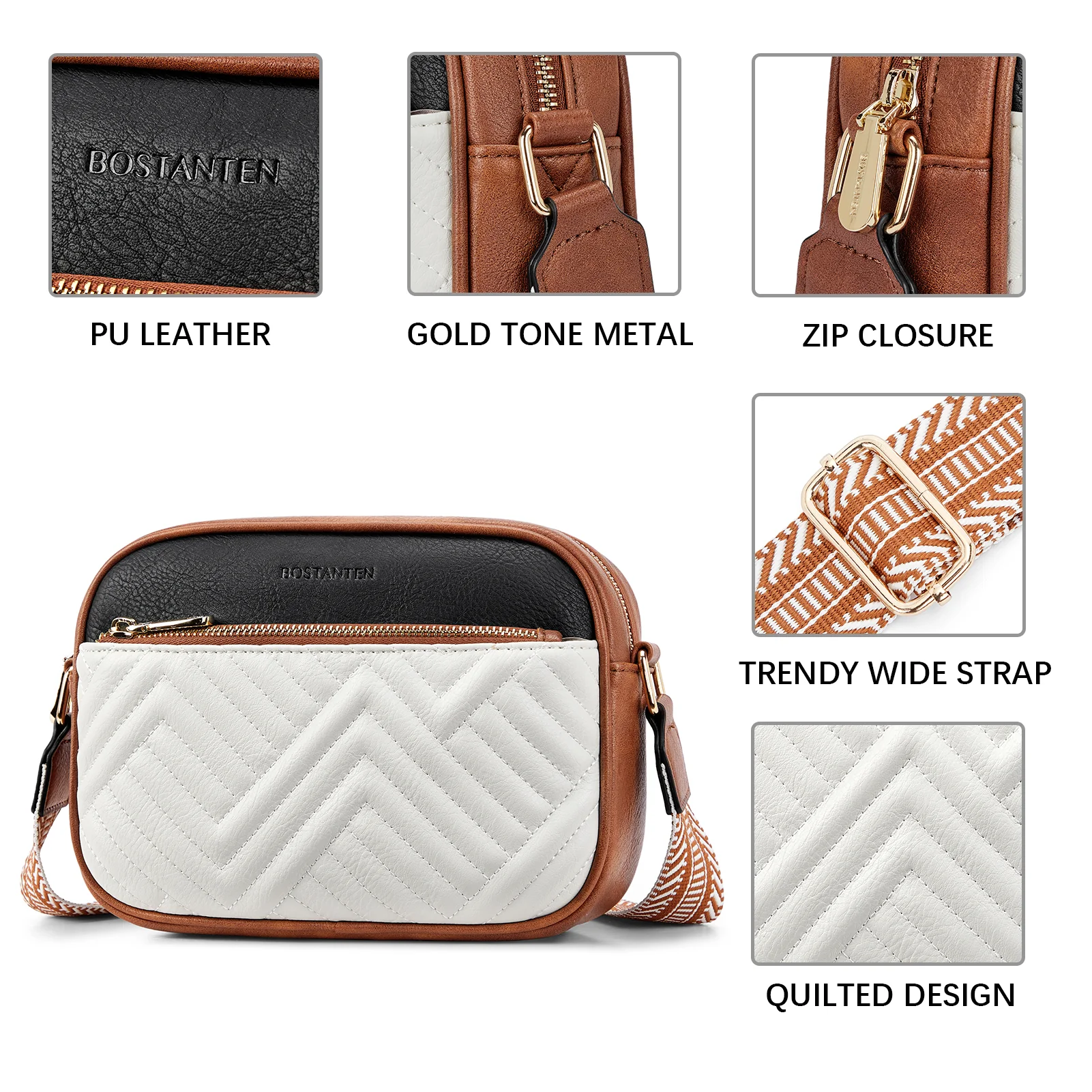 Nola Stylish Quilted Crossbody Bag for Women - Image 42