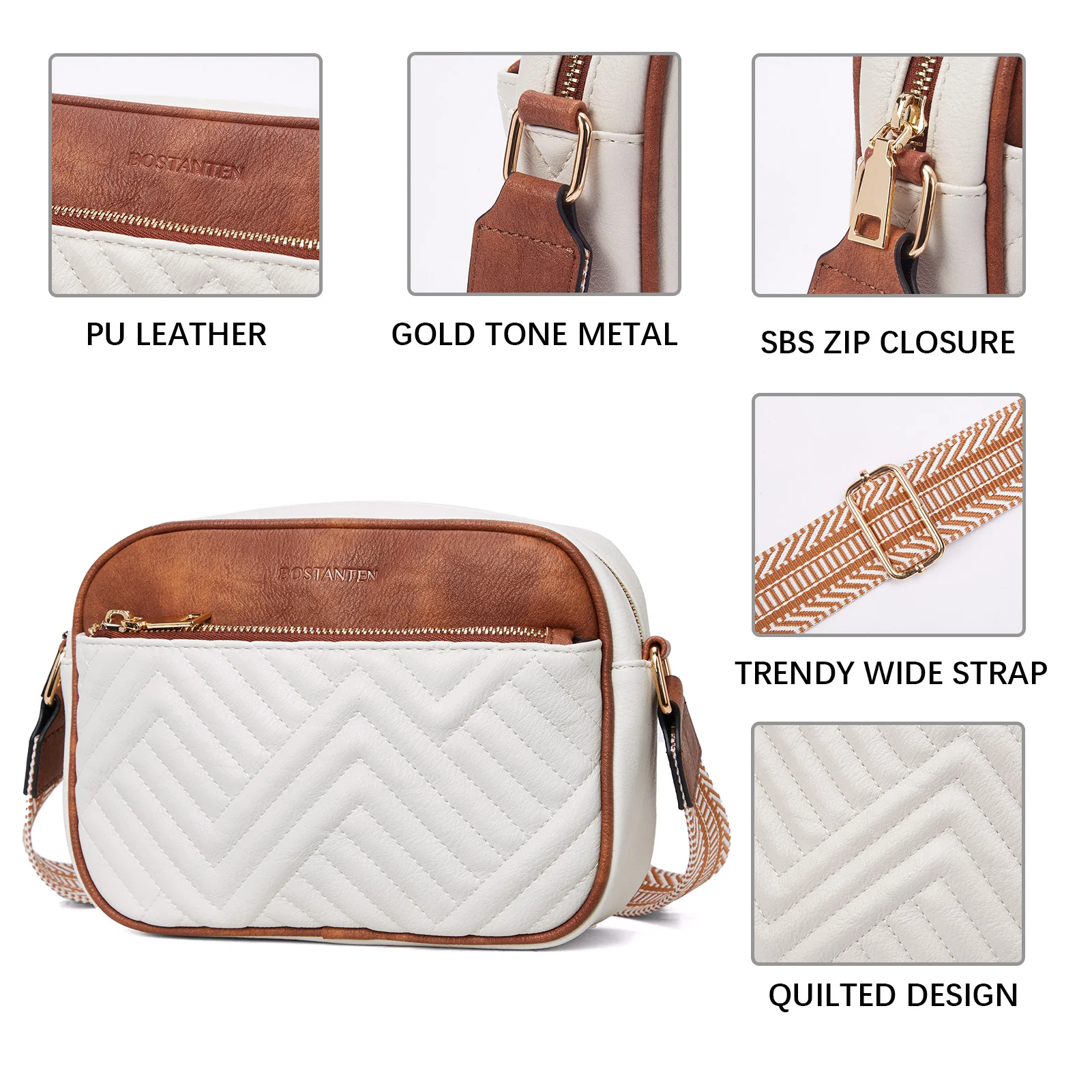 Nola Stylish Quilted Crossbody Bag for Women - Image 5