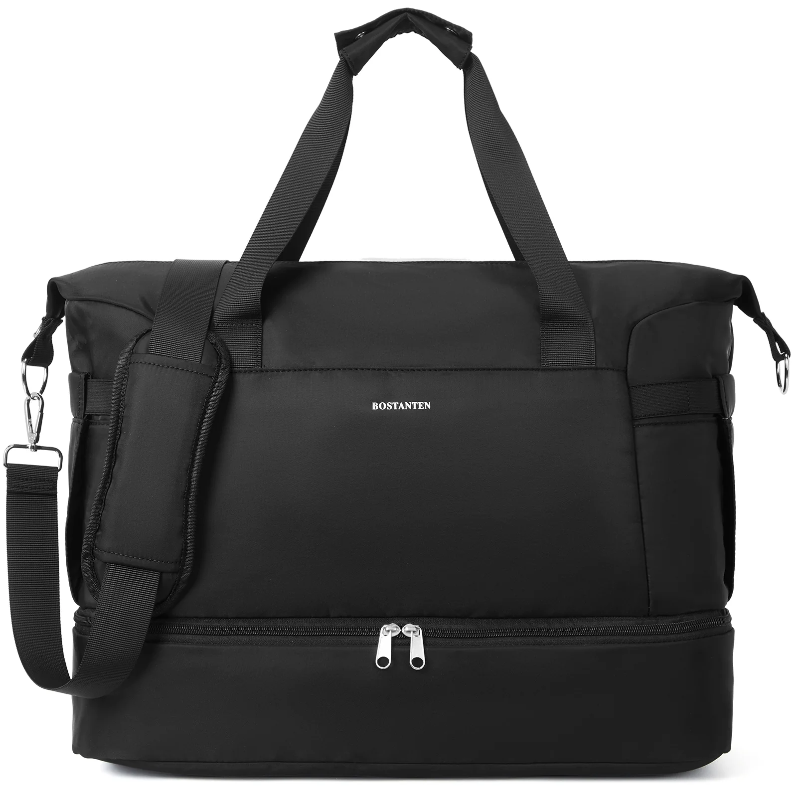 Judea Lightweight Weekender Bag with Shoe Compartment - Image 8