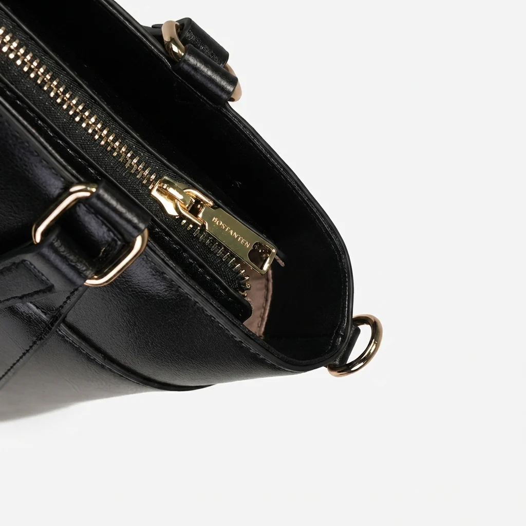 Carol Sequence Genuine Leather Tote Briefcase - Image 13