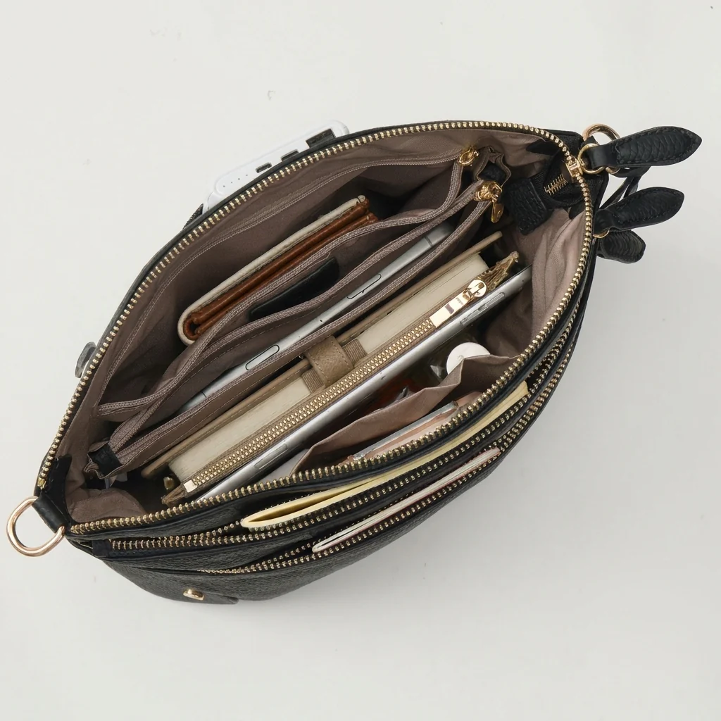 The Triple Pebbled Dome - Full Grain Leather - Image 13