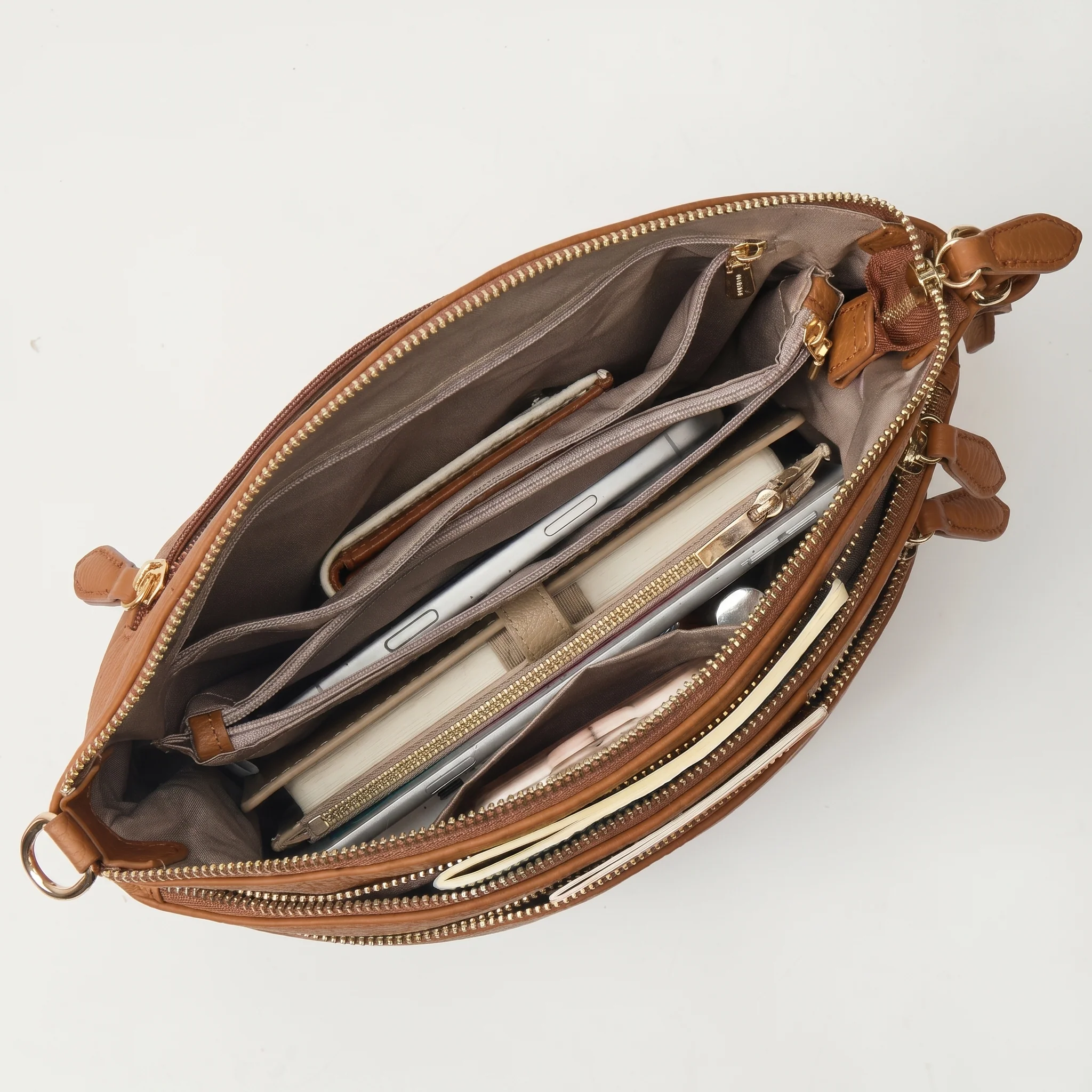 The Triple Pebbled Dome - Full Grain Leather - Image 6