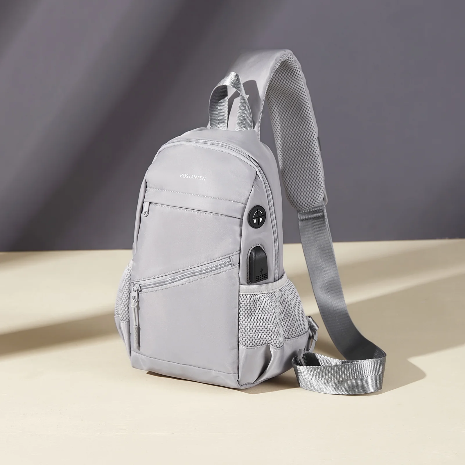 Travel Hands-Free with our Crossbody Sling Bag with USB Charging Port - Image 24