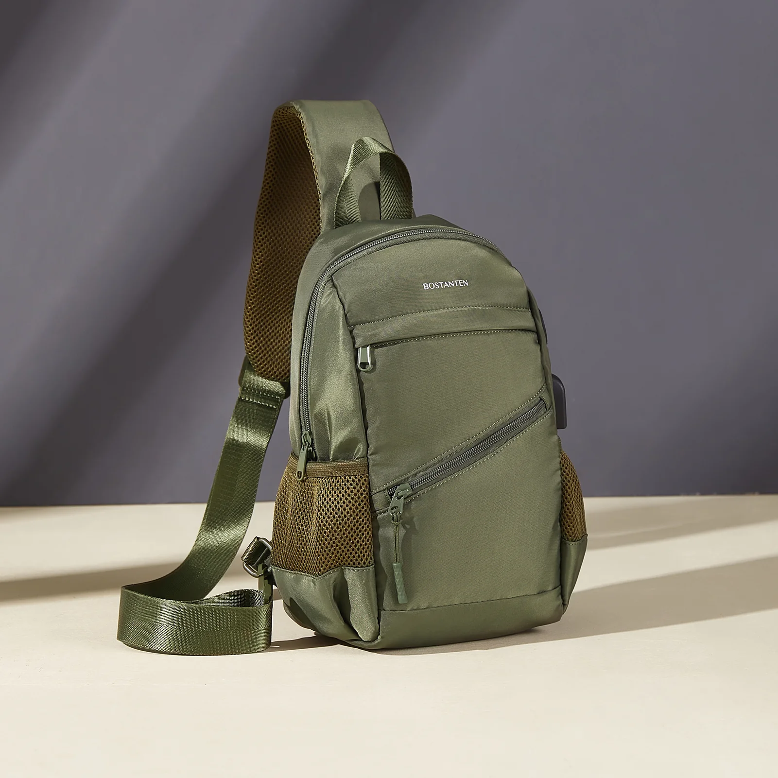 Travel Hands-Free with our Crossbody Sling Bag with USB Charging Port - Image 34
