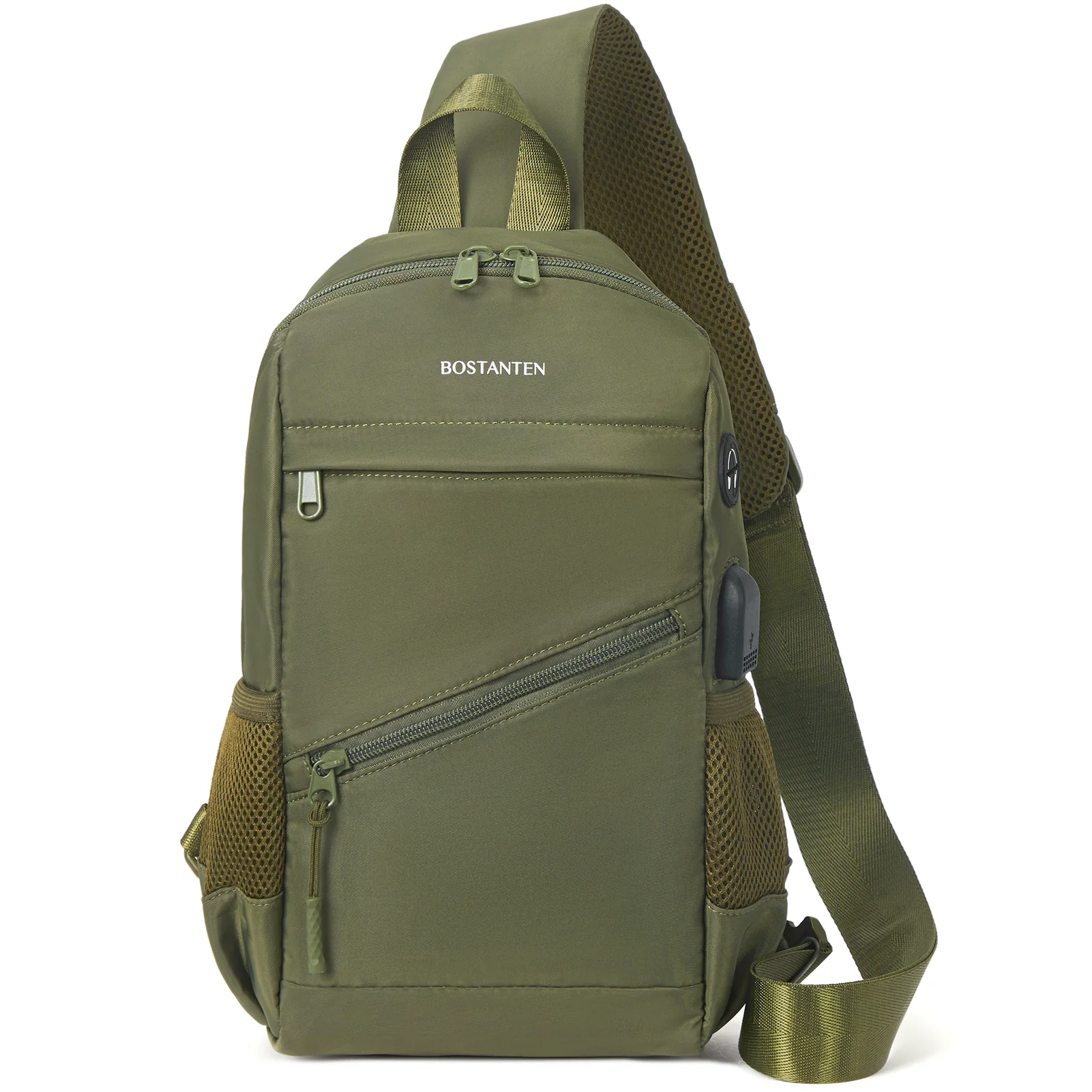 Travel Hands-Free with our Crossbody Sling Bag with USB Charging Port - Image 35