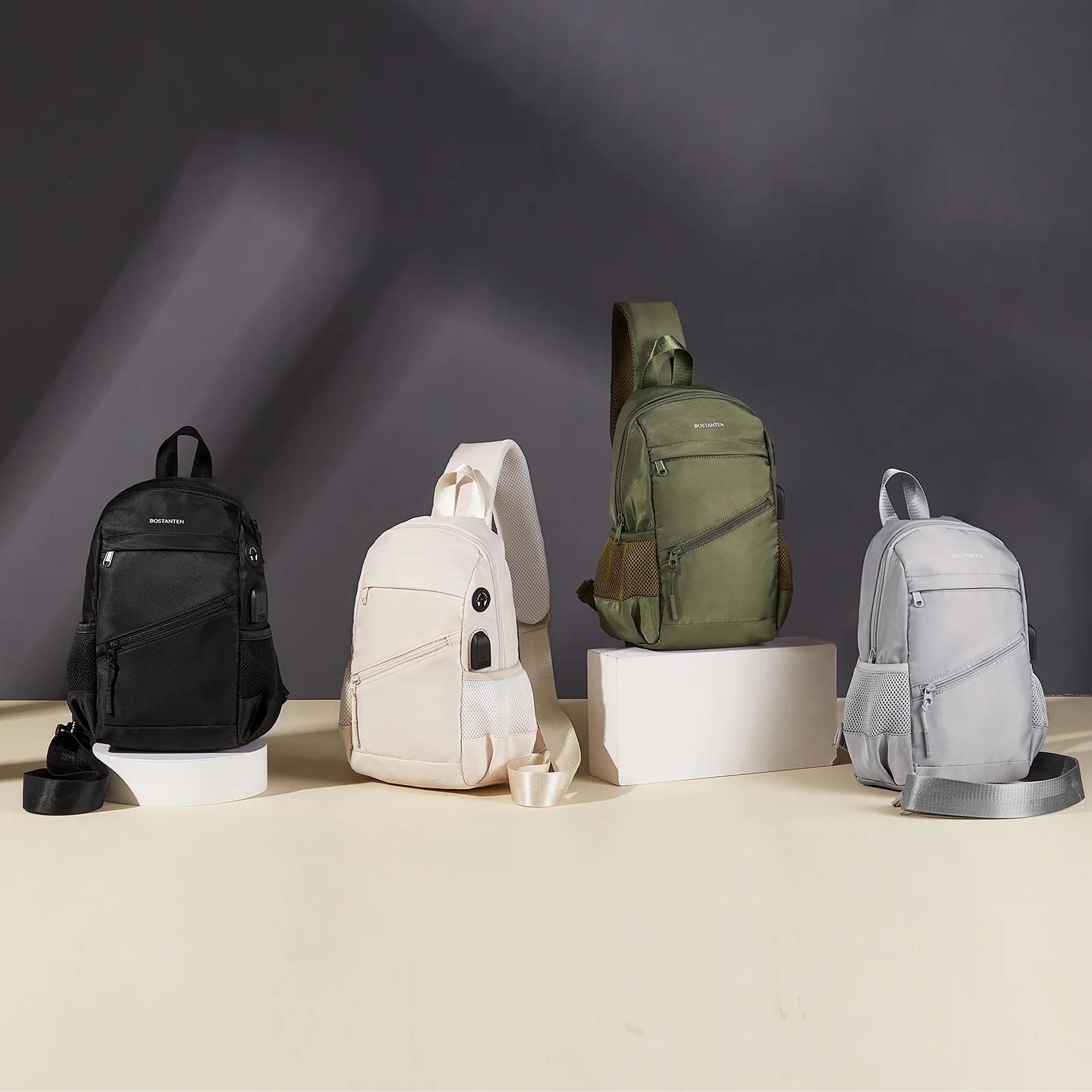 Travel Hands-Free with our Crossbody Sling Bag with USB Charging Port - Image 36