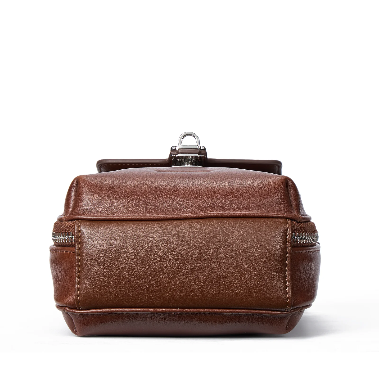 Nevin Vegetable-Tanned Genuine Leather Crossbody Phone Bag - Image 11