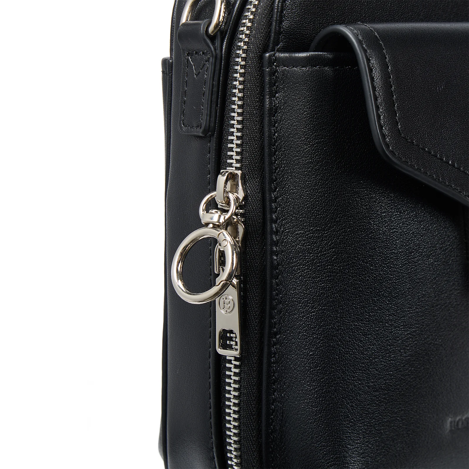 Nevin Vegetable-Tanned Genuine Leather Crossbody Phone Bag - Image 20