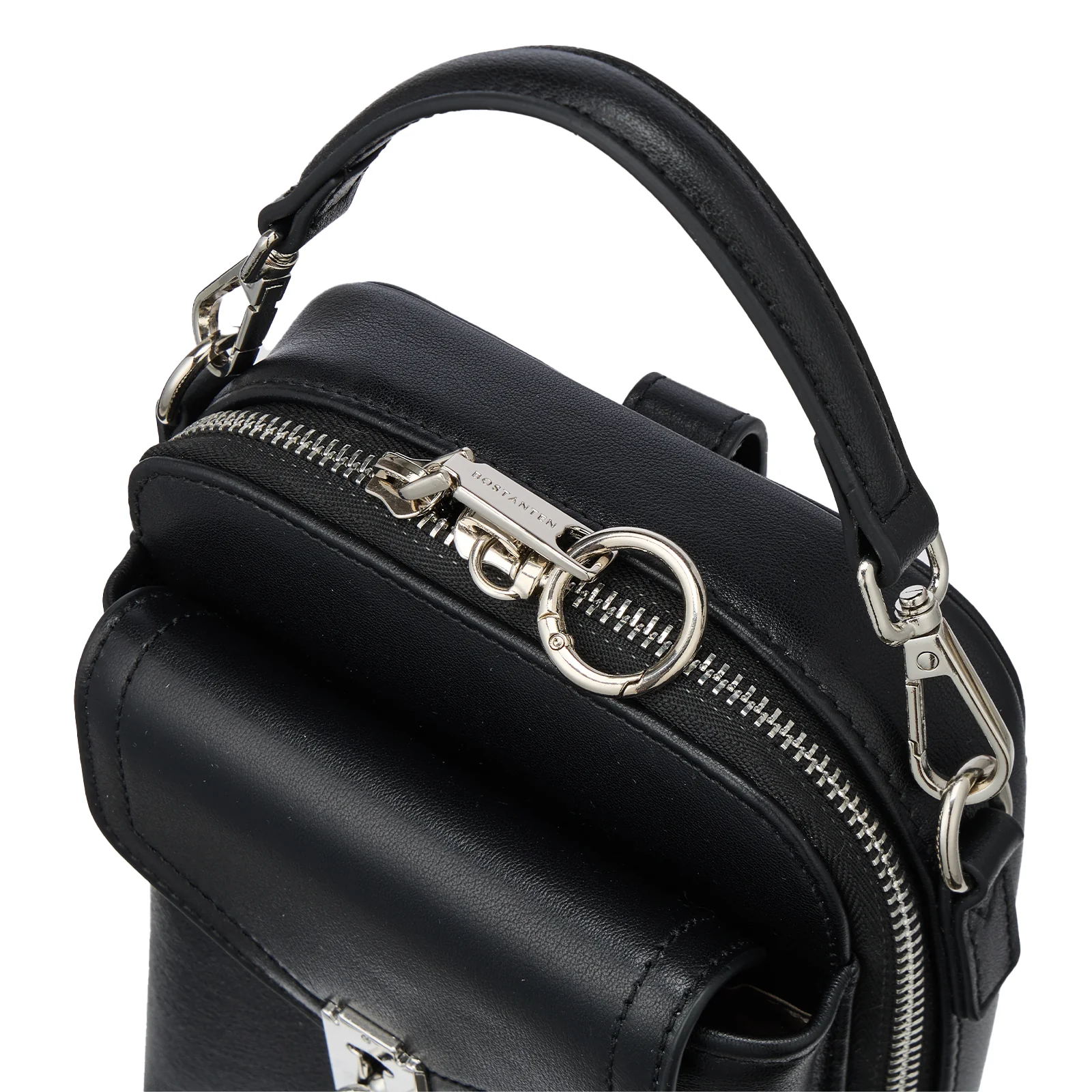 Nevin Vegetable-Tanned Genuine Leather Crossbody Phone Bag - Image 23