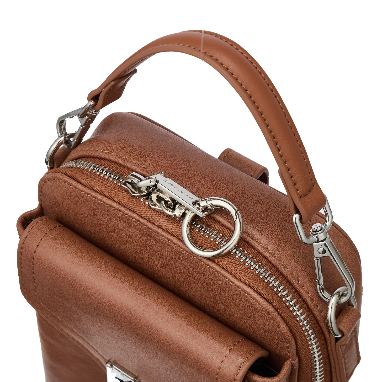 Nevin Vegetable-Tanned Genuine Leather Crossbody Phone Bag - Image 33