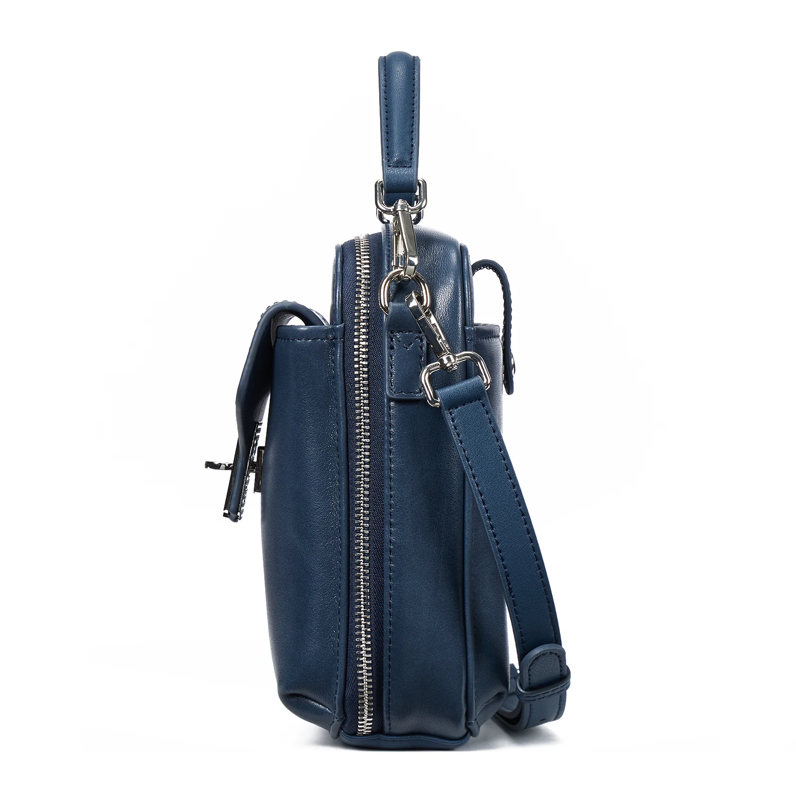 Nevin Vegetable-Tanned Genuine Leather Crossbody Phone Bag - Image 44