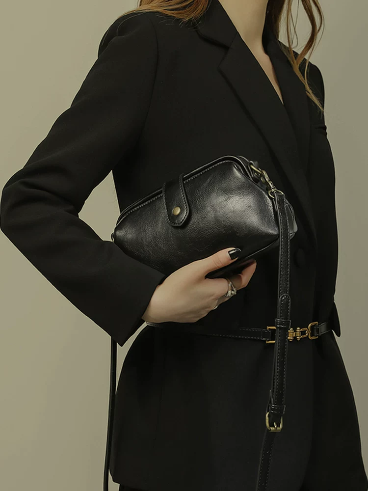 Vintage Mini Doctor Bag - Genuine Leather - Image 16