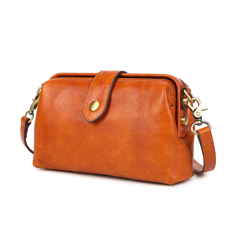 Vintage Mini Doctor Bag - Genuine Leather - Image 2