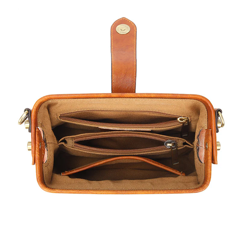 Vintage Mini Doctor Bag - Genuine Leather - Image 6