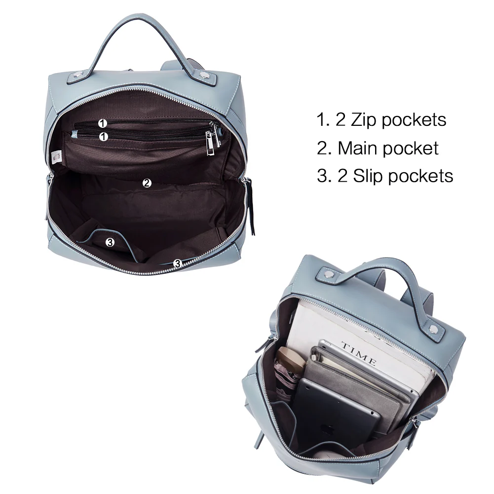 Vrba Upgrade Your Style with a Small Women's Fashion Backpack - Image 12