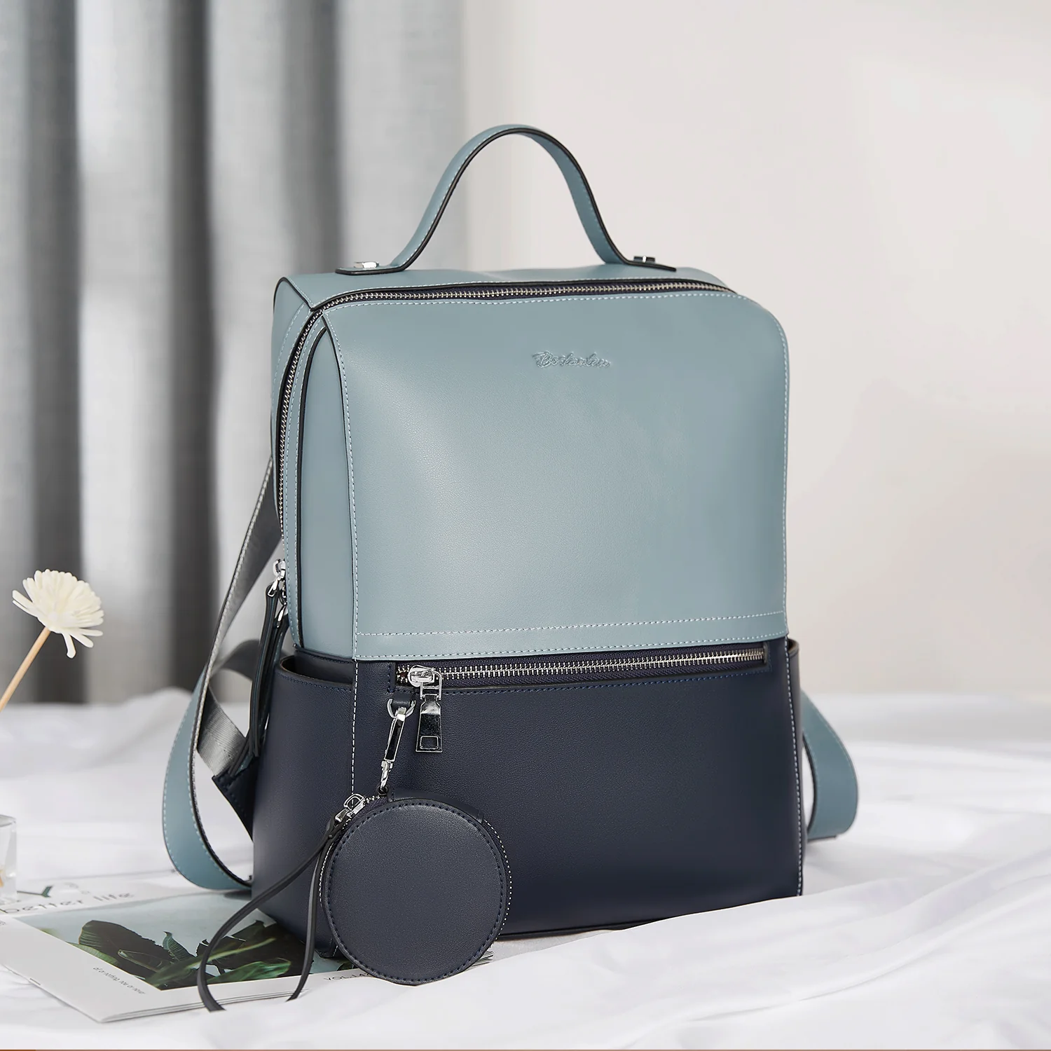 Vrba Upgrade Your Style with a Small Women's Fashion Backpack - Image 3