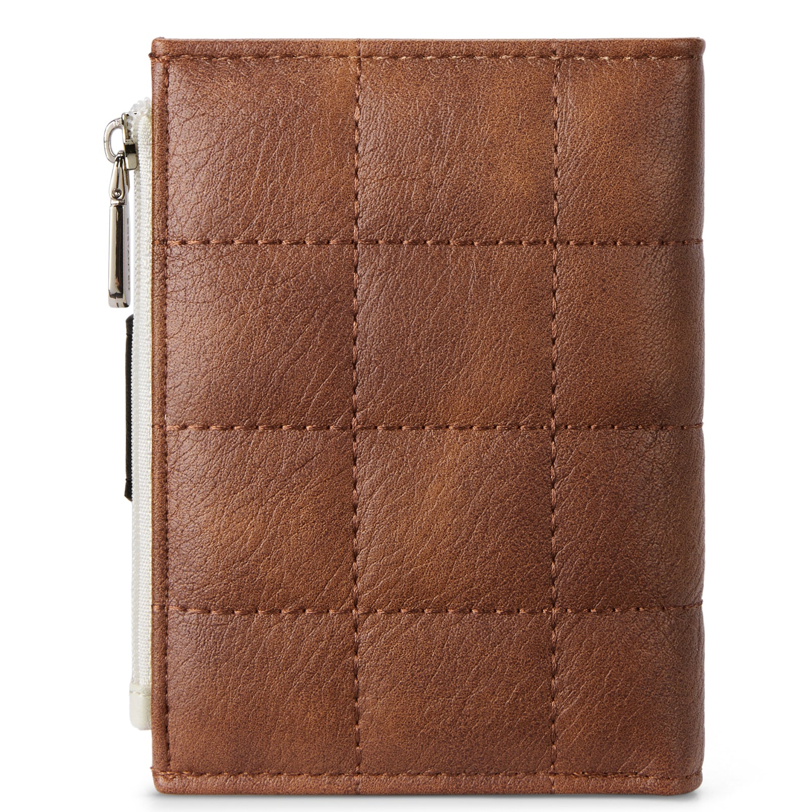 Luna Quilted Colorblock Leather Wallet - Secure RFID - Image 14