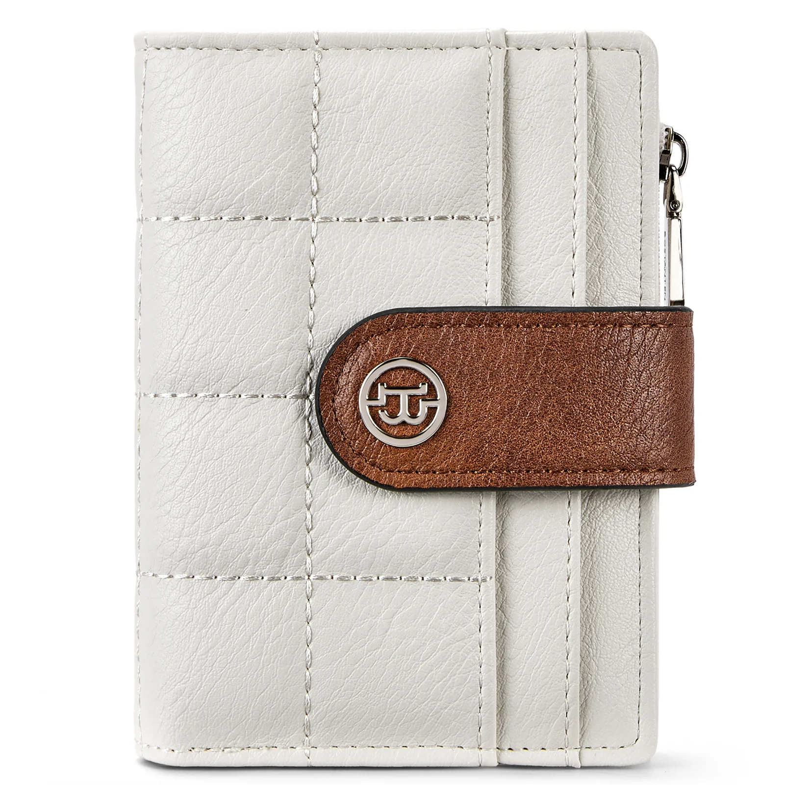 Luna Quilted Colorblock Leather Wallet - Secure RFID - Image 29