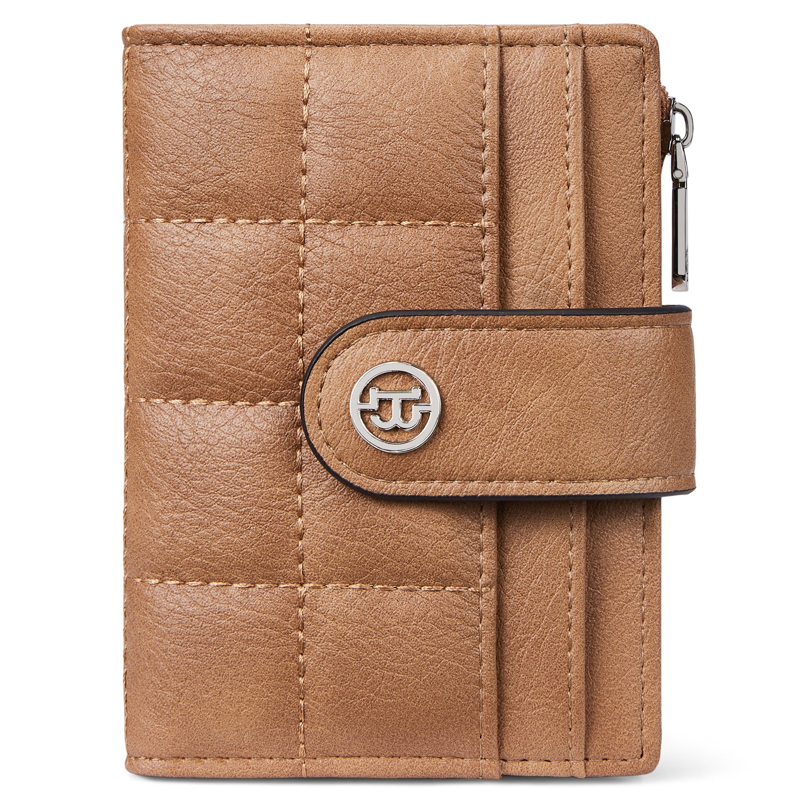 Luna Quilted Colorblock Leather Wallet - Secure RFID - Image 37