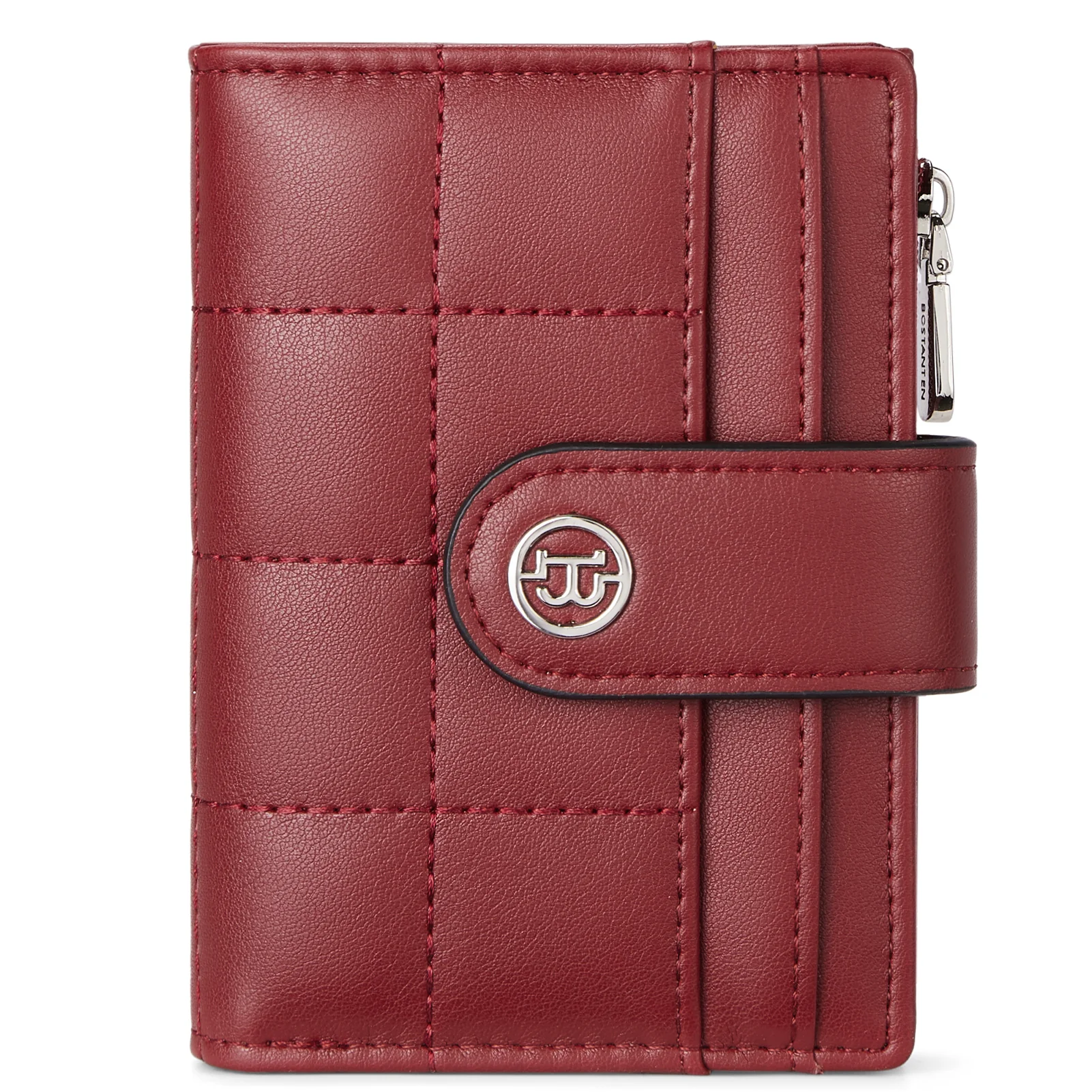 Luna Quilted Colorblock Leather Wallet - Secure RFID - Image 42
