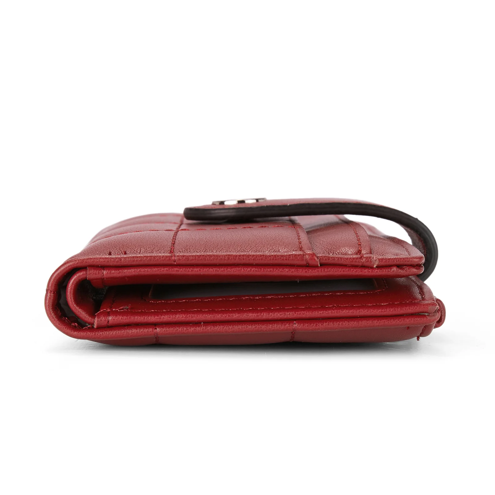 Luna Quilted Colorblock Leather Wallet - Secure RFID - Image 43