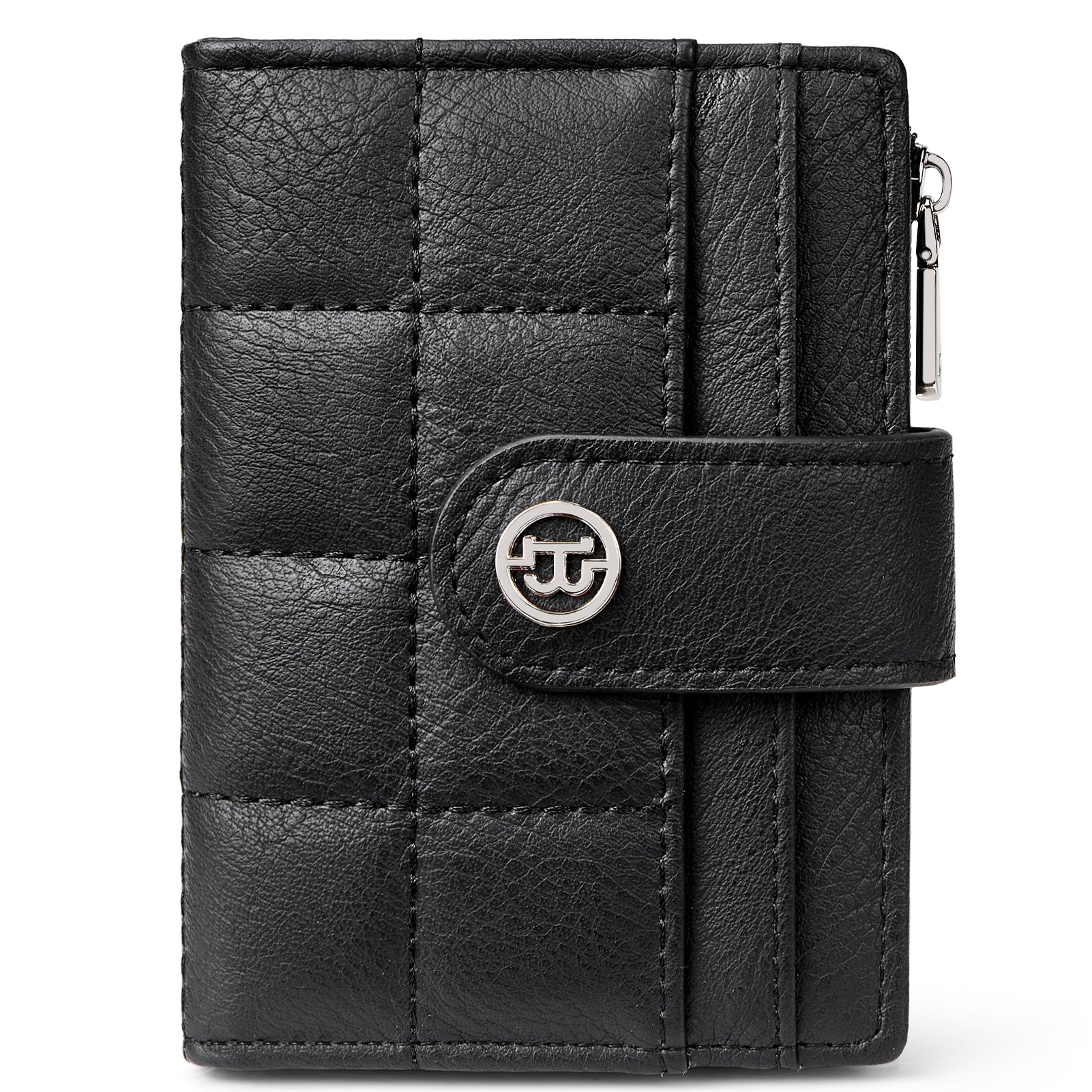 Luna Quilted Colorblock Leather Wallet - Secure RFID - Image 50