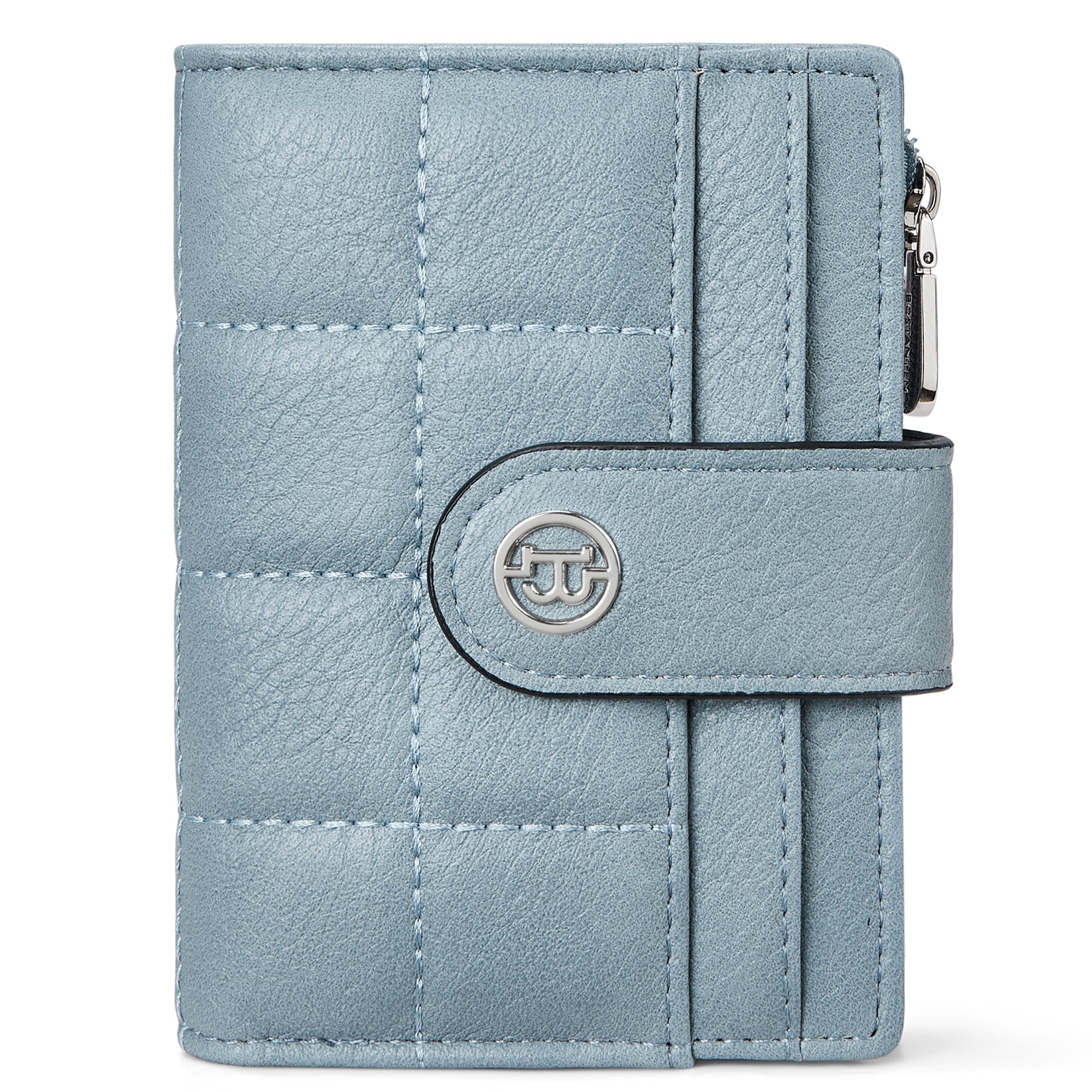 Luna Quilted Colorblock Leather Wallet - Secure RFID - Image 70