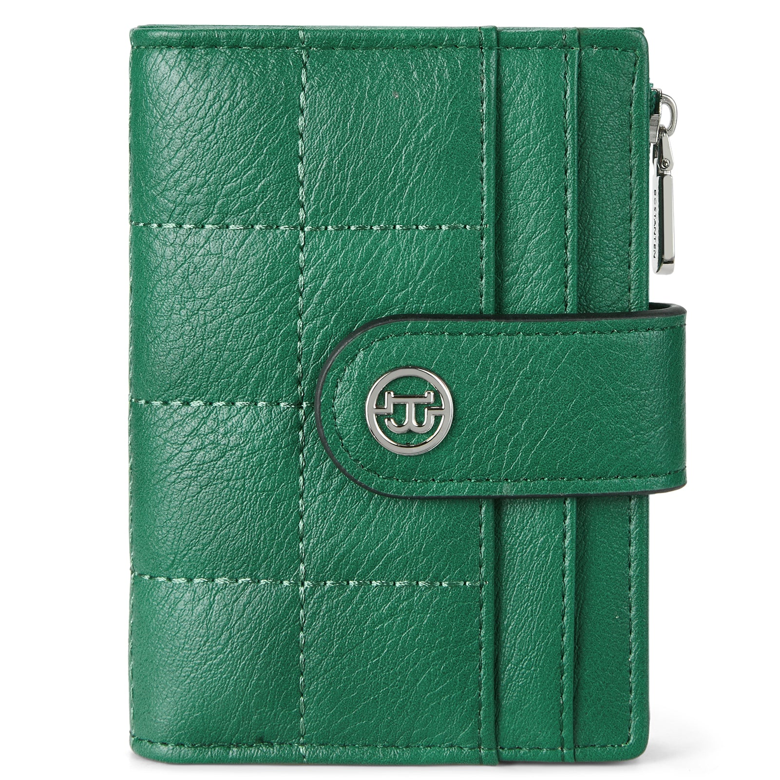 Luna Quilted Colorblock Leather Wallet - Secure RFID - Image 91
