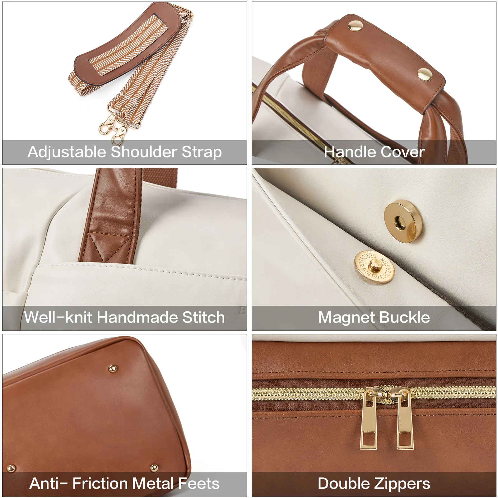 Judea Versatile and Chic Women's Overnight Duffel Bag for Any Occasion - Image 5