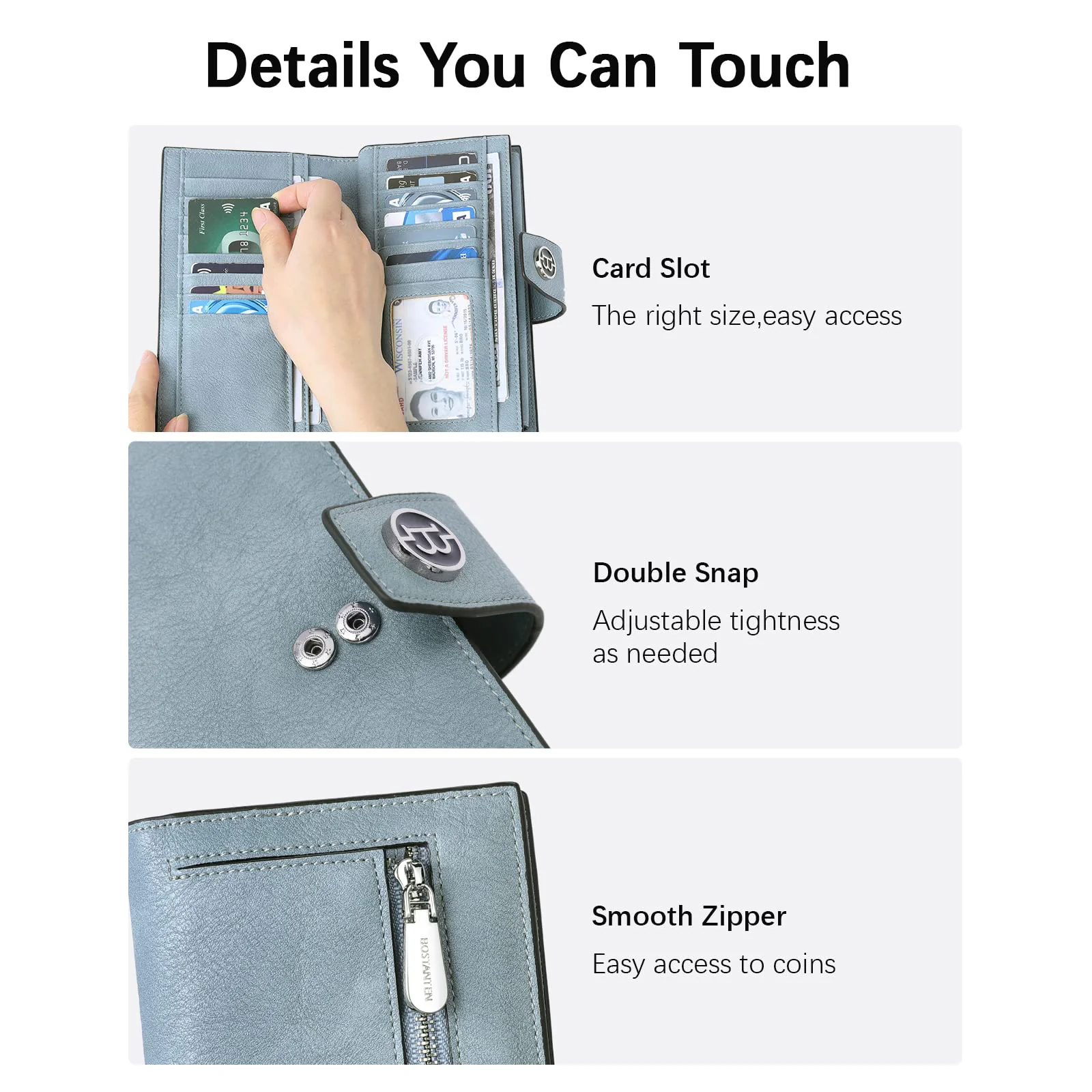Lomy RFID Genuine Leather Wallet — Checkbook - Image 25