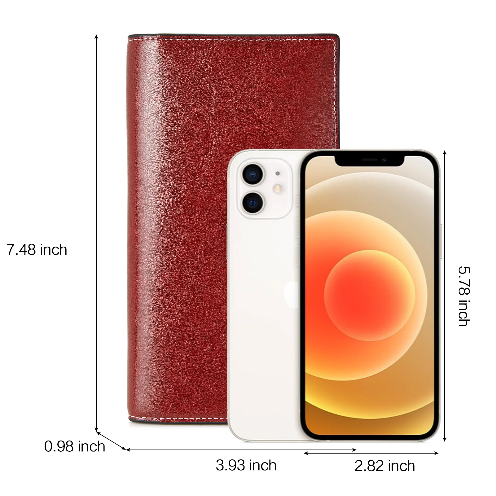 Lomy RFID Genuine Leather Wallet — Checkbook - Image 5